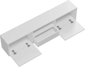 Stewehome Μοντέρνο επιτοίχιο έπιπλο τηλεόρασης 140x30x30 cm