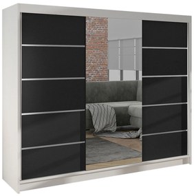 Ντουλάπα Derby VI συρόμενη-Leuko-Mauro