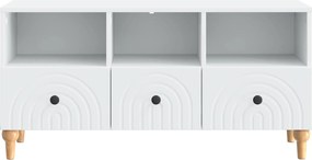 vidaXL Ντουλάπι TV Λευκός 102 x 34,5 x 50 εκ.