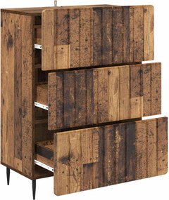 vidaXL Ντουλάπι με Συρτάρια 66 x 34,5 x 92 εκ. Επεξεργασμένο Ξύλο