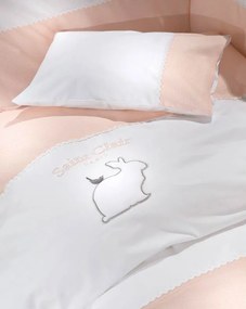 Σεντόνια Κούνιας (Σετ 3τμχ) Saint Clair Lapin Pink
