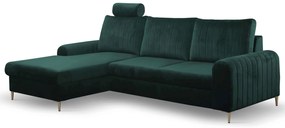 Γωνιακός καναπές Monte-Prasino-Aristeri