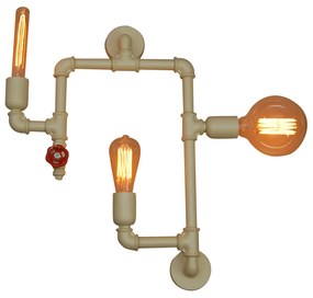 HL-103-3W MOMUS BEIGE WALL HOMELIGHTING 77-2814