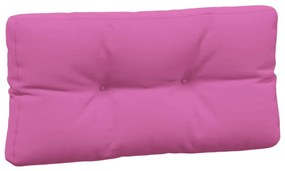 Μαξιλάρια Παλέτας 5 τεμ. Ροζ Υφασμάτινα - Ροζ