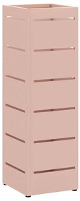 vidaXL Σχέδιο & βάση αποθήκευσης Ροζ 15.5 x 15.5 x 49 εκ Ατσάλι