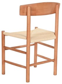 Καρέκλα Τραπεζαρίας DKD Home Decor Καφέ 48 x 40 x 76 cm