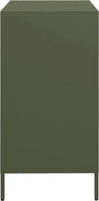 vidaXL Ντουλάπι Λαδί 68x39x73,5 εκ. από Χάλυβα Ψυχρής Έλασης