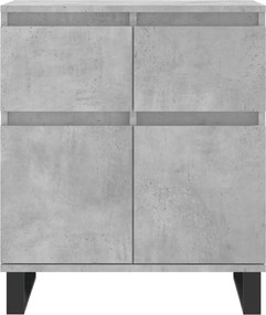 vidaXL Ντουλάπι Γκρι Σκυροδέματος 60x35x70 εκ. Επεξεργασμένο Ξύλο