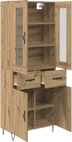 vidaXL Highboard Artisan Oak 69,5 x 34 x 90 εκ. Επεξεργασμένο ξύλο