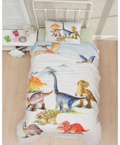 Κουβερτώριο Παιδικό Ντίνο Σετ 2τμχ Multi Viopros Single 100% Cotton
