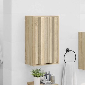 vidaXL Ντουλάπι Μπάνιου Δρύς Sonoma 39 x 23,5 x 65 εκ.