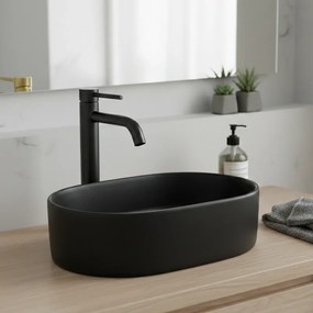 Tema Corona Black 55x35 - Επιτραπέζιος Νιπτήρας
