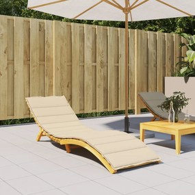 vidaXL Μαξιλάρια ξαπλώστρας Ύφασμα Oxford (100% πολυεστέρας) Μπεζ