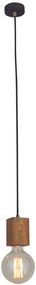 HL-025R-1P MELODY AGED WOOD PENDANT