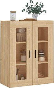 vidaXL Ντουλάπι Επιτοίχιο Sonoma Δρυς 69,5 x 34 x 90 εκ.
