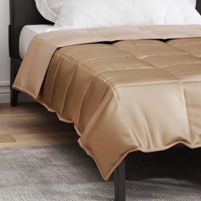 vidaXL Κουβέρτα ολόκληρου του χρόνου Χρυσό 140 x 220 cm