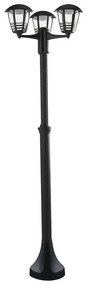 Φωτιστικό Δαπέδου Cloe LANT-CLOE/P3 3x12W Led 70x190cm Black Intec