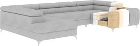 Γωνιακός καναπές Lola-Αριστερή-Λευκό