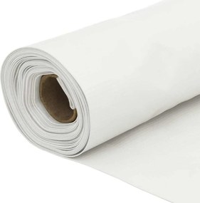 vidaXL Περίφραξη Μπαλκονιού Προστατευτική Λευκή 600x120 εκ. από PVC