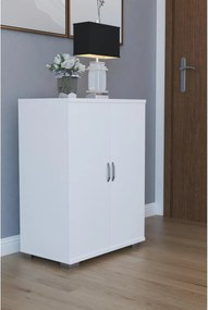 Παπουτσοθήκη ArteLibre MASEGO Λευκό Μοριοσανίδα 35x72x80cm