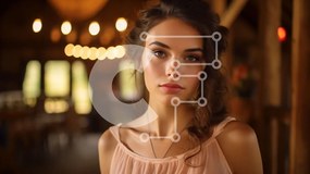 Intra Συλλεκτικό Ξύλινο Παζλ Plywood 4mm - Κομψή γυναίκα με ροζ φόρεμα Σε Ξύλινο Κουτί - Διαστάσεις Puzzle: 10x10 cm – 25 κομμάτια