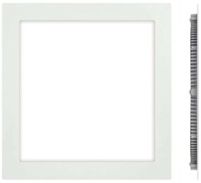 Panel Led Χωνευτό VK/04018/W/C 24x24x1,5cm Led 1920Lm 24w 4000K White VKLed Square