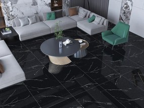 Gersa Marquina Nero Polished 60x120 - Πλακάκι γρανίτη