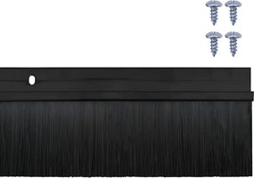 vidaXL Σφραγίδες πόρτας με βούρτσες που προσαρτώνται 6 τμχ. 100 cm