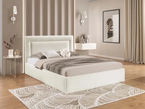 Επενδυμένο κρεβάτι Dream-Silver Gray-160 x 200