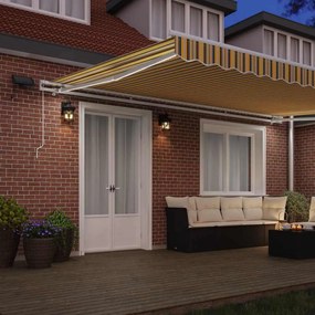 vidaXL Σκηνίτσα Αναδιπλούμενη με Πολύχρωμο 500 x 300 εκ ύφασμα