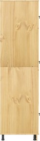 vidaXL Ντουλαπιού (Cabinet) SKI Μέλι Καφέ 66 x 58 x 207 εκ