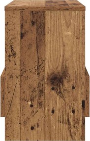 vidaXL Ράφι Περιοδικών Παλιό ξύλο 35 x 30 x 45 εκ.