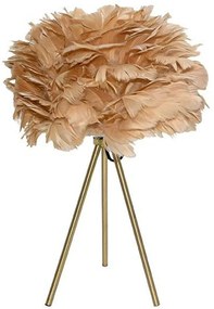 Φωτιστικό Επιτραπέζιο 374-224-233 30x42cm E27 60W Gold-Beige