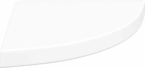 vidaXL Ράφια Τοίχου Γωνιακά 4 τεμ. Άσπρα 35x35x3,8 εκ. MDF