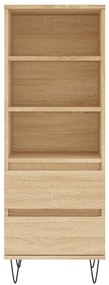 vidaXL Ντουλάπι Sonoma Δρυς 40x36x110 εκ. από Επεξεργασμένο Ξύλο