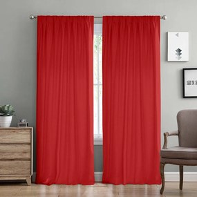 Κουρτίνα Με Τρέσα Samos C94047 Red 150x275 - Lino Home