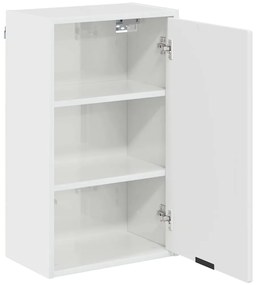 vidaXL Σετ Επίπλων Μπάνιου 3 pcs Γυαλιστερό λευκό 39.5 x 36 x 88 εκ