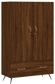 vidaXL Ντουλάπα Καφέ Δρυς 69,5 x 31 x 115 εκ. από Επεξεργασμένο Ξύλο