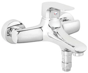 Μπαταρία Μπάνιου Tiga BTG1VL Chrome Ferro Metal