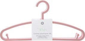 Παιδικές Κρεμάστρες Ρούχων (Σετ 6τμχ) A-S Hangers Pink 158462A