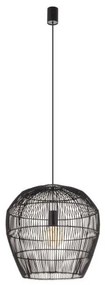 Κρεμαστό Φωτιστικό Οροφής E27 25W IP20 Haiti S Nowodvorski-11166-Μαύρο 11166