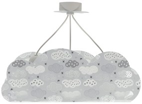 Παιδικό Φωτιστικό Οροφής Τρίφωτο Ango Clouds Grey 41410 E