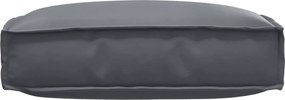 vidaXL Μαξιλάρι Ανθρακί 60 x 60 x 12 cm Ύφασμα Όξφορντ