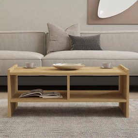 Τραπέζι σαλονιού Tiena σε oak απόχρωση 90x50x35 εκ. 90x50x35 εκ.