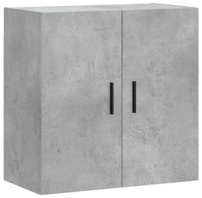 VidaXL Ντουλάπι Τοίχου Γκρι Σκυροδέματος 60x31x60 εκ. Επεξεργ. Ξύλο