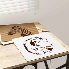 vidaXL Διακοσμητικά Πάνελ 12 pcs Λευκό 30 x 30 x 0.27 εκ.