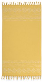 Πετσέτα Θαλάσσης Pestemal Greyson Yellow 90x170 Nef-Nef Homeware