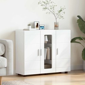 vidaXL Ξύλινο Ντουλάπι Λευκό 88,5 x 30,5 x 73 εκ Επεξεργασμένο ξύλο