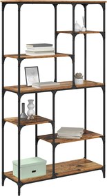 vidaXL Ράφι Βιβλίων 5 επιπέδων 99 x 35,5 x 176 cm Επεξεργασμένο Ξύλο