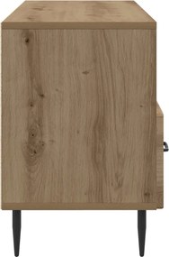 vidaXL Ντουλάπι TV 102 x 34,5 x 50 εκ. Artisan Δρυς Επεξεργασμένο Ξύλο